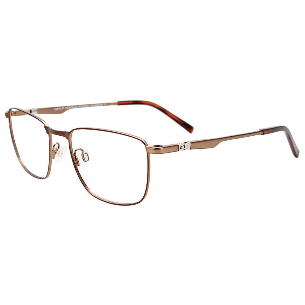 EASYCLIP EC588 Eyeglasses 010 Brown 53mm